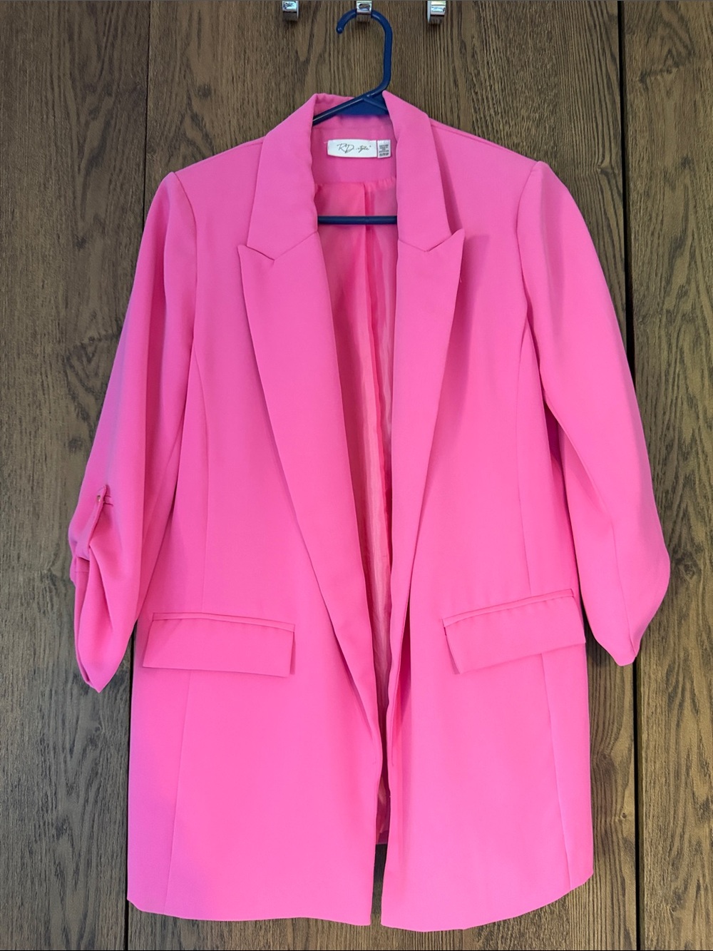 RD Style Bright Pink Women's Blazer Jacket